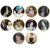 Queen Elizabeth commemorative coins, 10 pieces, Elizabeth commemorative coins for various age groups, family collection