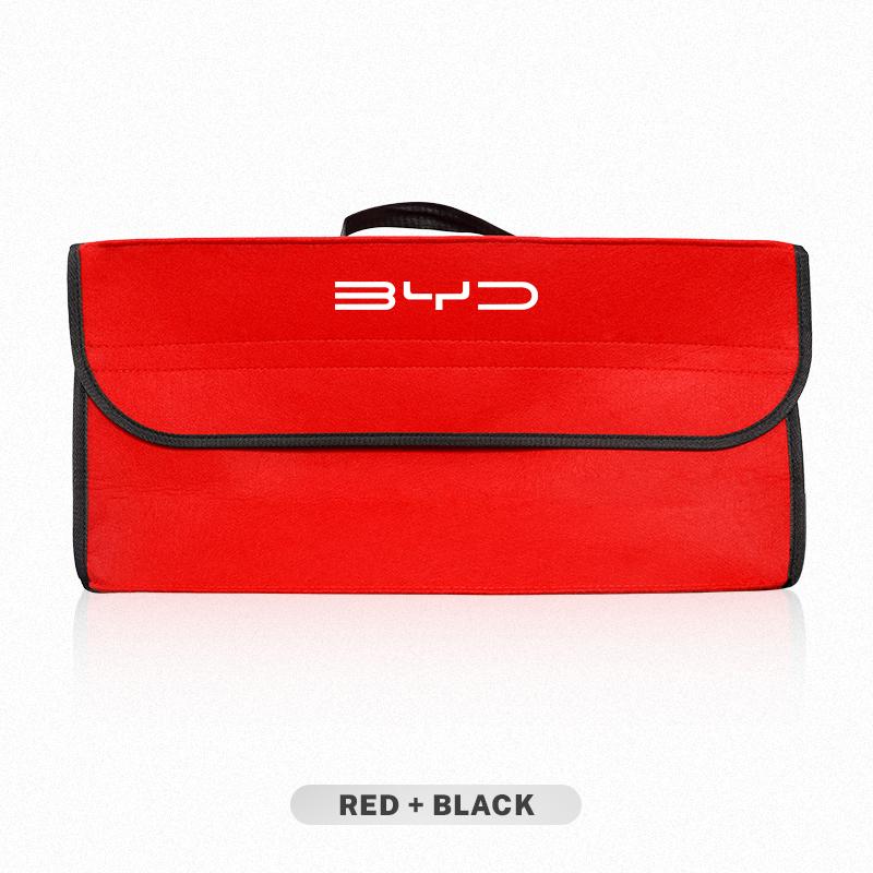 Car Trunk Organizer Box Large Capacity Folding Storage Bag For BYD Tang U8 F3 E6 Atto3 Yuan Plus Song Max F0 G3 I3 Ea1 Dmi 2din