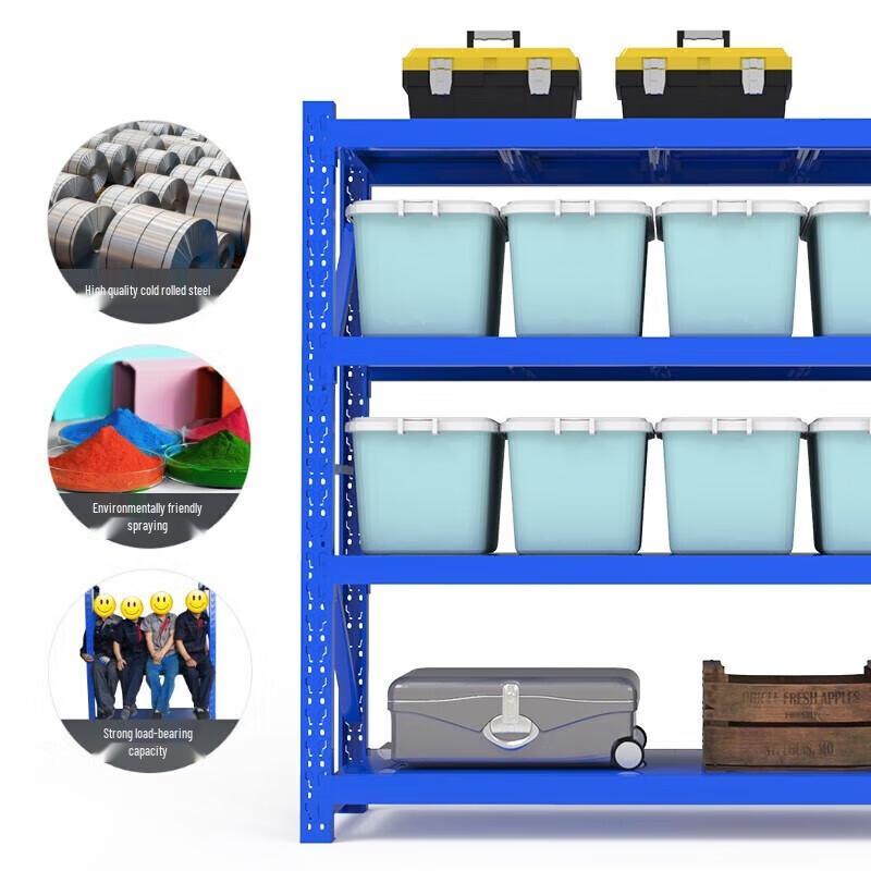 Light-Duty Steel Storage Shelf Rack