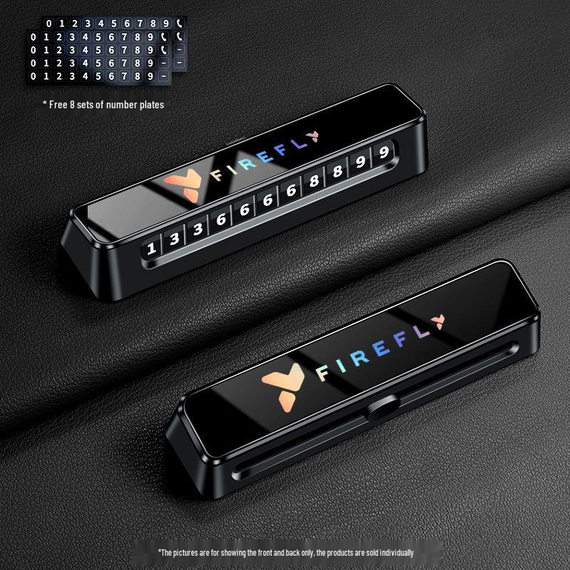 

2025 NIO Firefly Dual-Number Temporary Parking Plate and Mobile Card