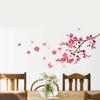 Pink Sakura Flower Cherry Blossom PVC samolepky na stěnu Home Decor