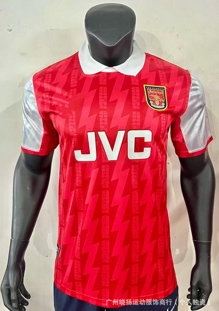 Vintage football jersey Manchester United Arsenal Chelsea Real Madrid short-sleeved jersey