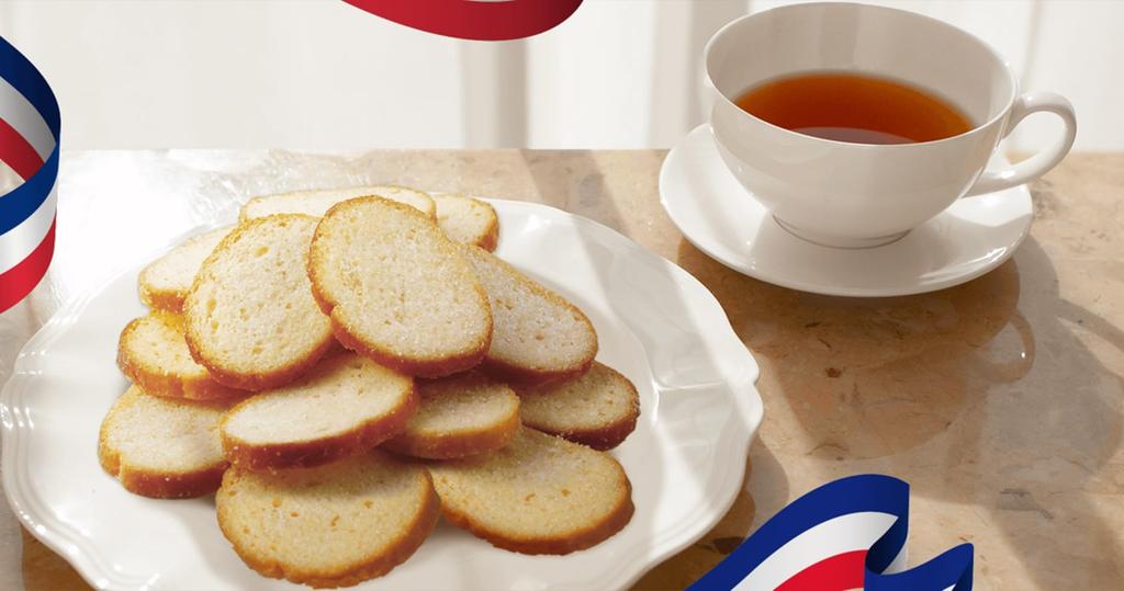 French Rusk Family Mild Butter Sugar 114g x 10 bags Bulk Bread Oyatsu Company [Official] Pack, & Flavor, Large-Size Rusks, Purchase, Snacks,