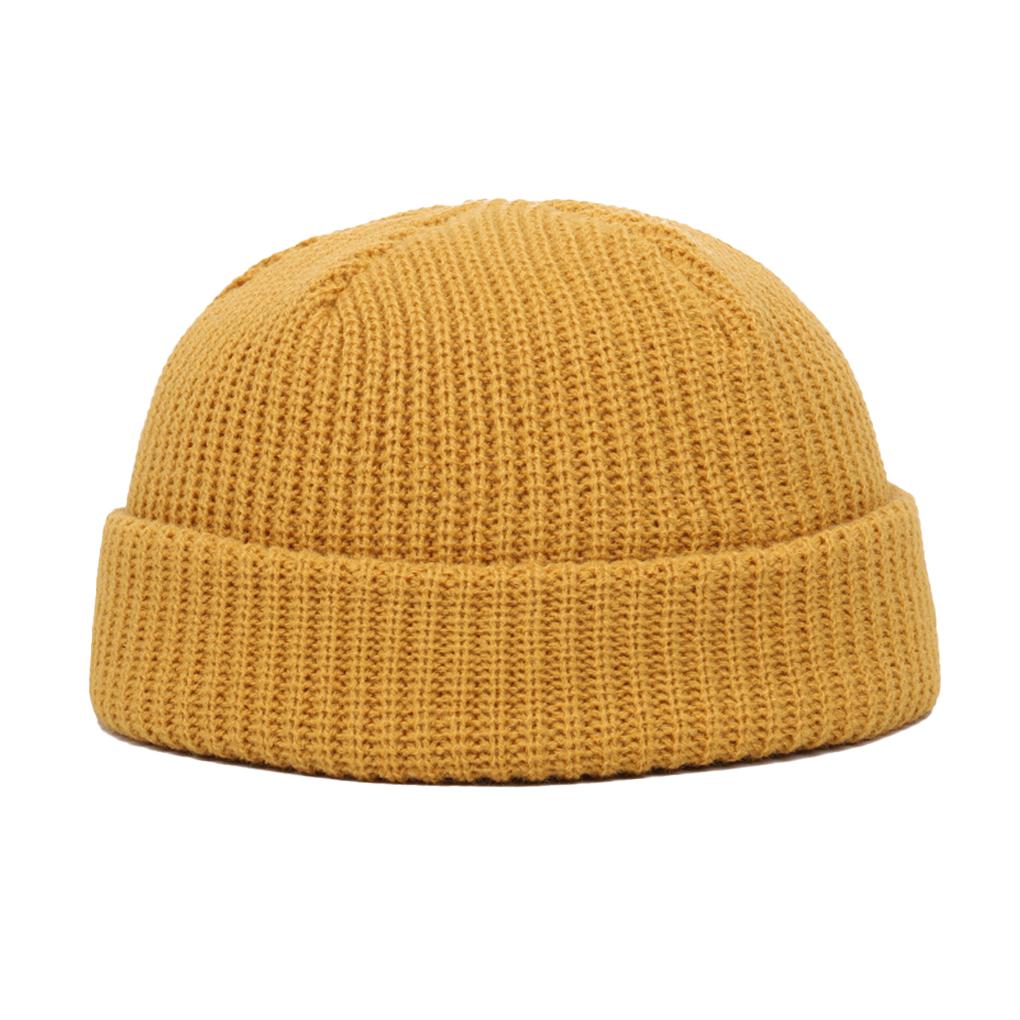 Men Women Beanie Casual Hat Solid Dressing Color Comfortable Headwear Elastic Cold Headgear Winter Cap Weather Clothing