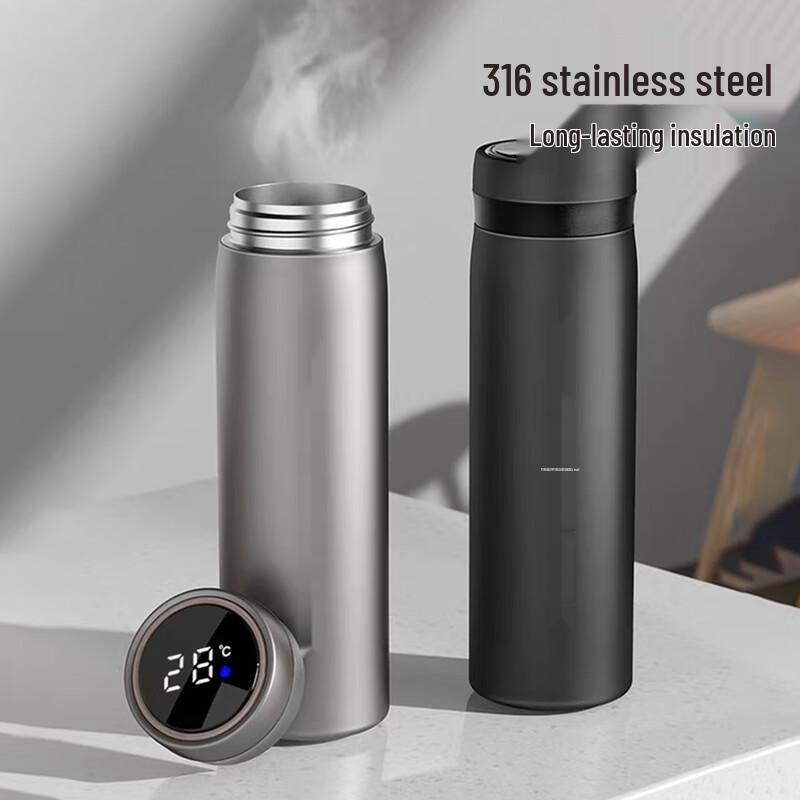 BaoPai Smart Temperature Display Insulated Cup