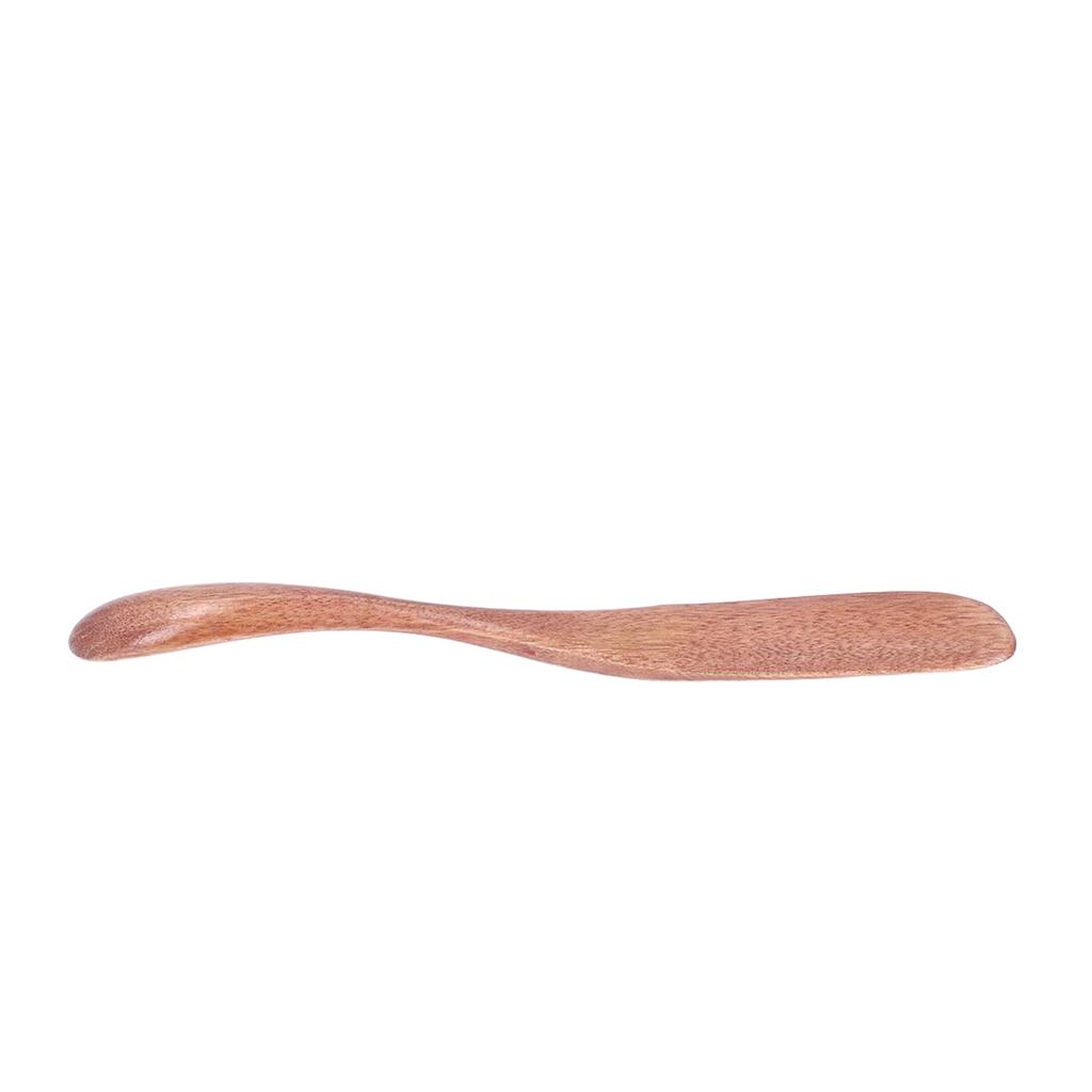 5PCS Wooden Knife Jam Cheese Spreader Tableware for Japanese for Bread Facial Mask