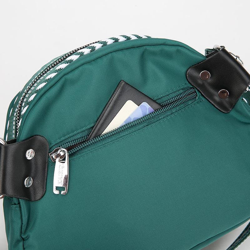 Women's Shoulder Bag Solid Color Crossbody Bag Water-Repellent Oxford Bag