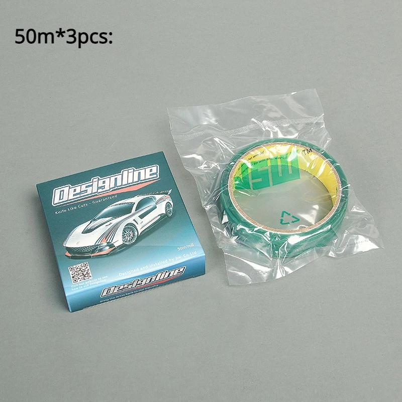 5/10/50M Vinyl Wrap Car Stickers Knifeless Tape Design Line Car Film Wrapping Cutting Tape Knife Car Styling Tool Accessories