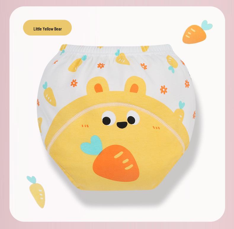 Klasse A Baumwolle Atmungsaktiv Waschbar Baby Trainingshosen für Mädchen: Sommer Mullwindel Unterwäsche