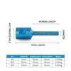 Milling Cutter Finger Bit For Ceramic Tile Granite