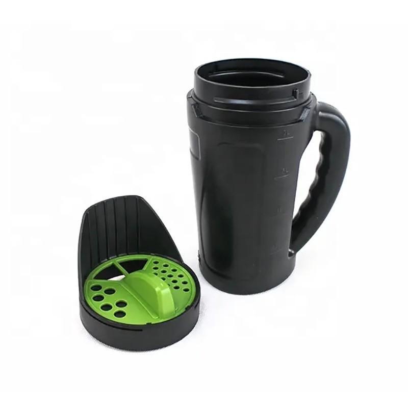 Horticultural Hand Spreader Shaker Lawn Seed Spreader for Grass Seed Fertilizer Snow Salt Ice and Snow Melt Adjustable Hole Size