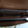 [Pre-Owned] D Check Pattern Leather Mini Shoulder Crossbody Bag - Very Good #1VPGG1I
