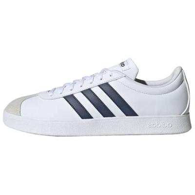 Court VL Comfortable Versatile Shock Absorbing Durable Low Top Skate Shoes Unisex Skate Shoes White Black ID3709