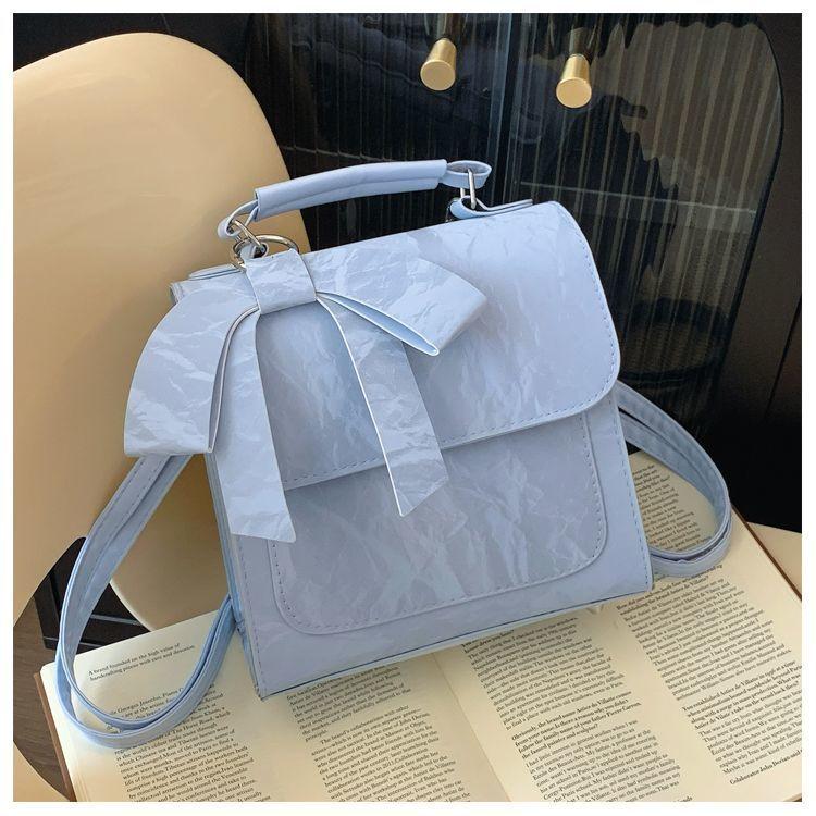 

Сумка через плечо с бантом Niche Design, новый модный рюкзак для женщин в стиле колледжа, сотни школьных рюкзаков Tote