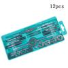 Adjustable Taps Dies Taper Drill Threading Kit Wrench Metric Screw Tools M6/7/8/10/12 for Wood Plastic Soft Metal Steel