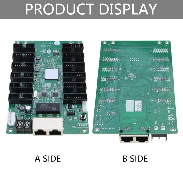 Full Color LED Screen Control Card RV908M32 Display Receiving Card Strong Compatibility Led Display Control Card
