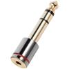 3 Pole 6.35mm to 3.5mm Jack Adapter Headphone Amplifier Audio Adapter Microphone Connector