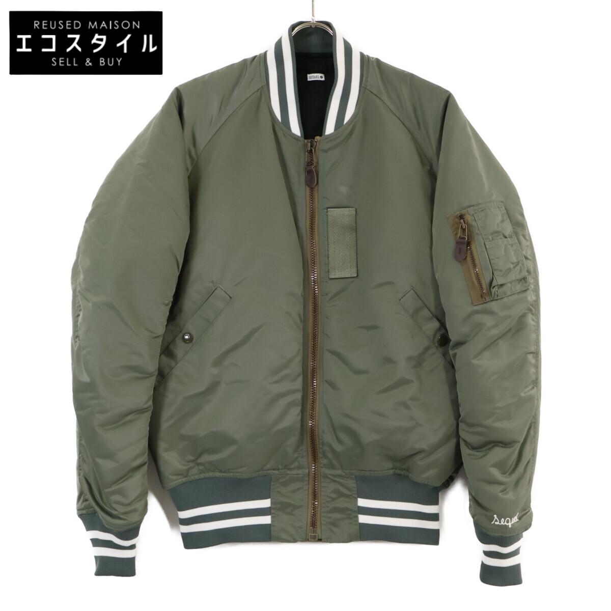 

SEQUEL Khaki 21AW MA1 Flight Jacket Jacket S khakiUsed