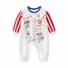 Four Seasons Baby Onesie - Cartoon Print, Long Sleeve, Pure Cotton Climbing Outfit