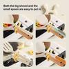 Spatula Holder Spoon Rest Heat Resistance Non-Slip Silicone Pot Spoon Holder Clip Mini Stove Top Spatula Holder