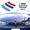 3 st ABS Trefärgade Racinggaller Ljusslingor Dekorationsklämmor För BMW 1-serie E81 E82 E87 E88 2004-2011 M Power Exteriör Tillbehör