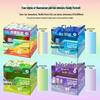 Rainbow Tearable Fluorescent Sticky Notes - Back-to-School Essentials