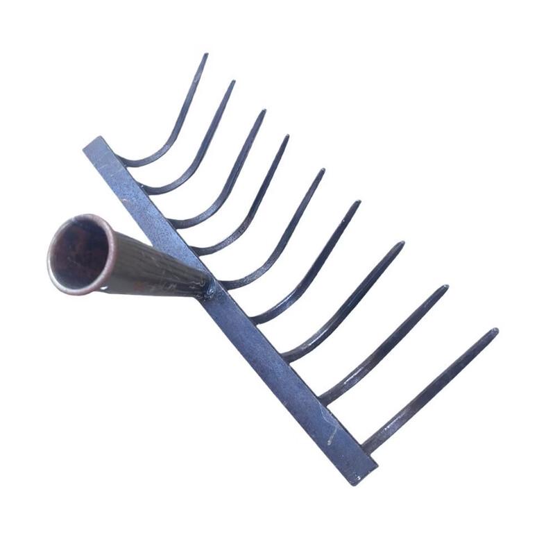 Welded Manganese Steel 12-Tooth Garden Rake