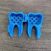 5Pcs Toothbrush Head Box Travel Toothbrush Head Case Tooth-Shaped Protective Box with Lid for Home