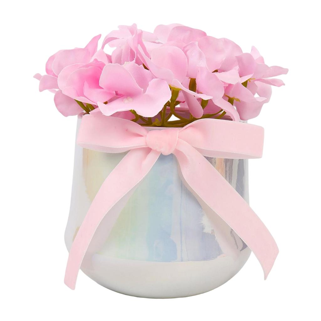 Festive Hydrangea Potted Plant, A Gift For Friends And Holiday Decoration
