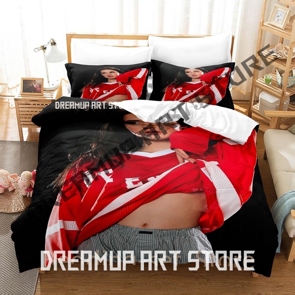 3D Print Hip Hop Natalie jane Bedding Set Single Twin Full Queen King Size Bed Set Adult Bedroom Duvetcover Set Personality Bed
