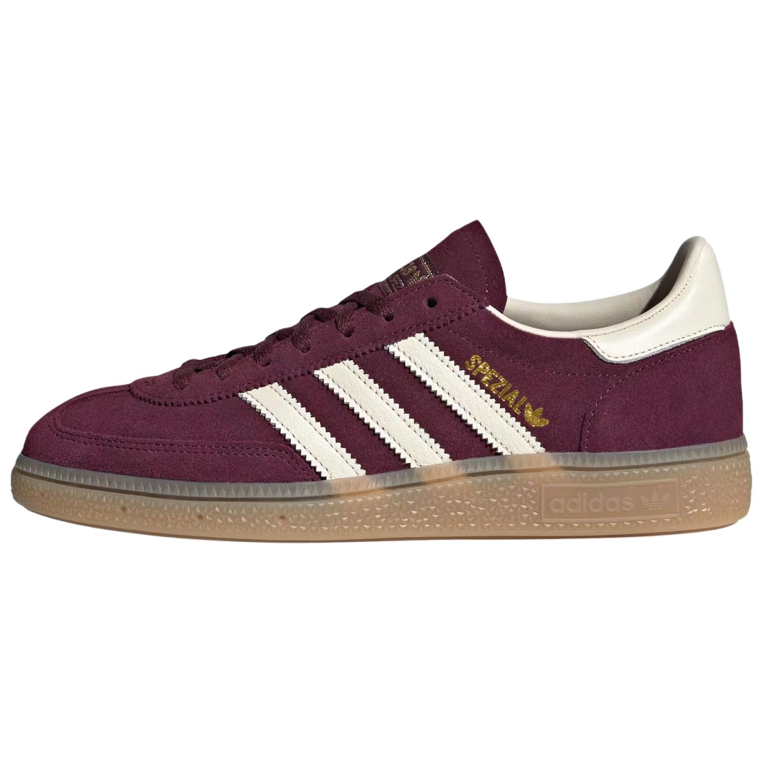 

Adidas Women s Handball Spezial Maroon Cream Women s Sneakers JP8726 38