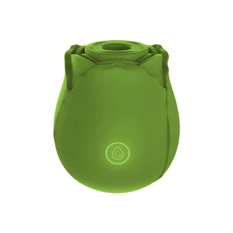 Female Waterproof Rose Toys Clitoral Suction Cup Breast Sucking Stimulator Silicone Adult Sex Toys Rose Vibrator for Woman