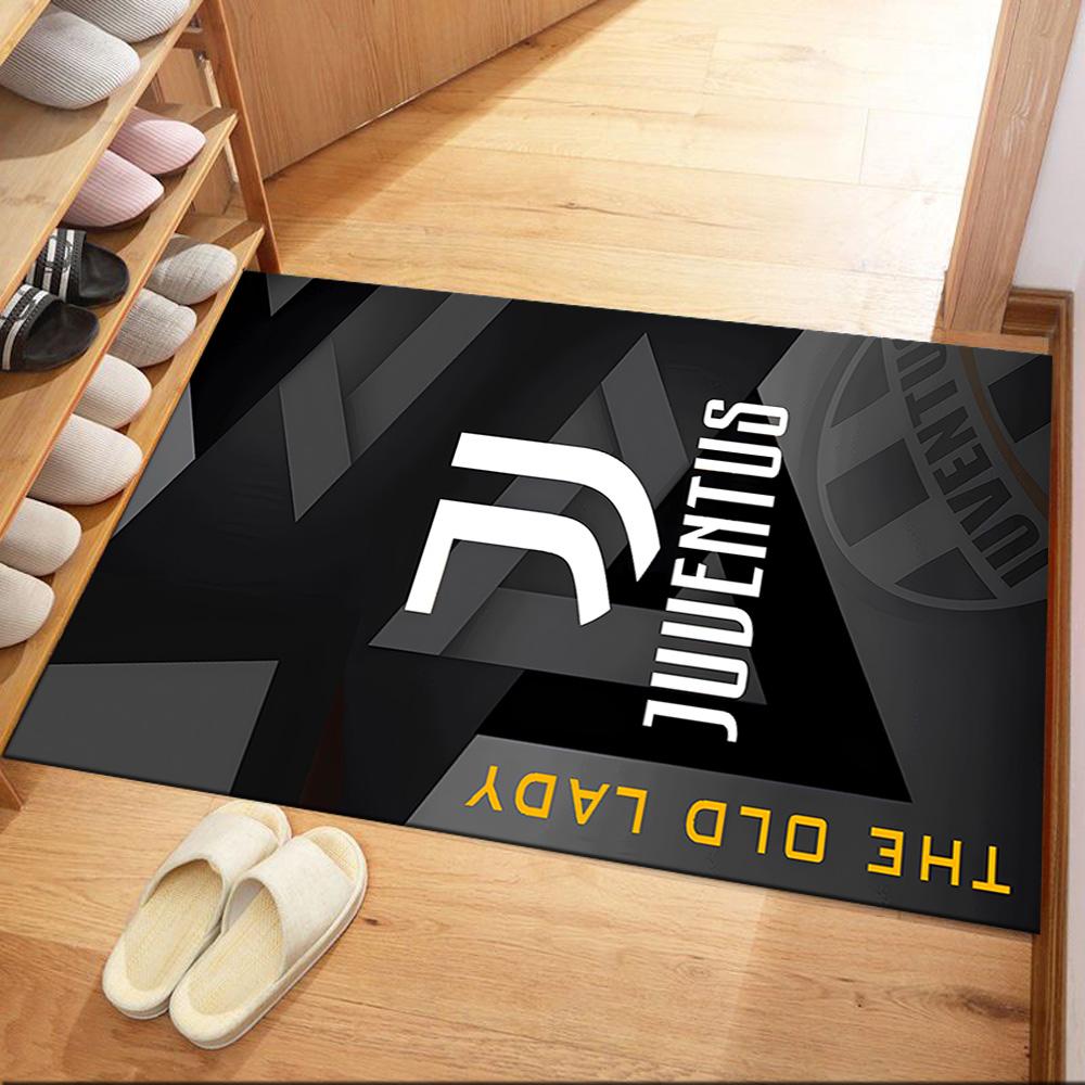 Juventus Floor Mat Suitable For Playrooms Hallway Foyer Dormitory Antislip Carpet Anime Office Decor Luxury Gift For Birthday Christmas Wedding