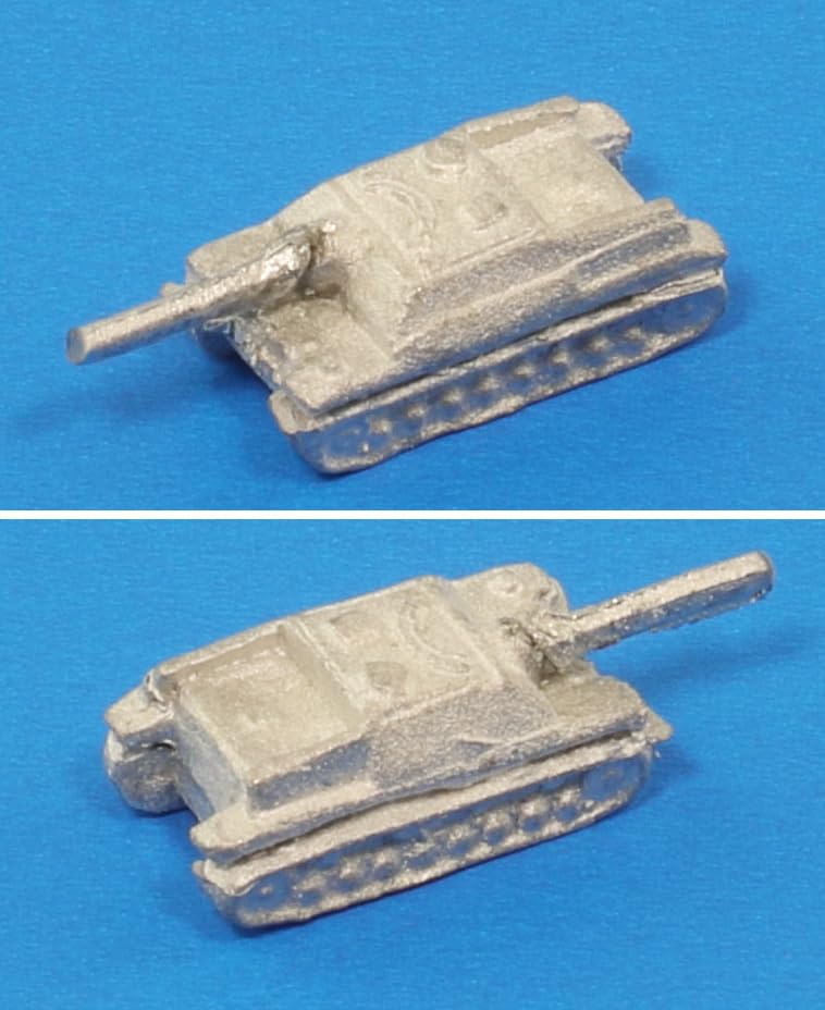 Pit Road MI Series WWII German Military Vehicle Set 2 White Metal Plastic Model Kit with Two Panzer IV Tank Destroyers 1/700 (MI05SP)