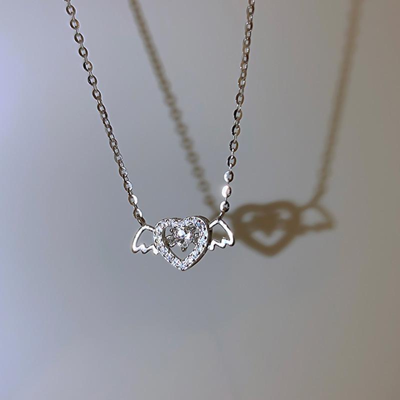 Exquisite Bling Silver Color Tassel Star Moon Necklace For Women Clavicle Chain Woman Jewelry Birthday Gift Accessories