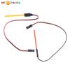 Simulation Glowing Flagpole LED Light For 1/18 1/24 RC Crawler Car Upgrade Parts Decoration Accessories