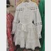 Australian Fashion: Early Spring Lace Splicing Luxury Loose Fit Fairy Dress