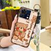 Cute Lanyard Phone Case For ZTE Blade V50 Vita Back Cover Durable Kickstand Fashion Design Waterproof Wristband Ring