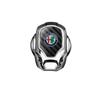 Car ONE-CLICK Start Button Protective Cover Emblem Stickers For Alfa Romeo GT 147 159 156 166 Giulietta Tonale Volante 8C