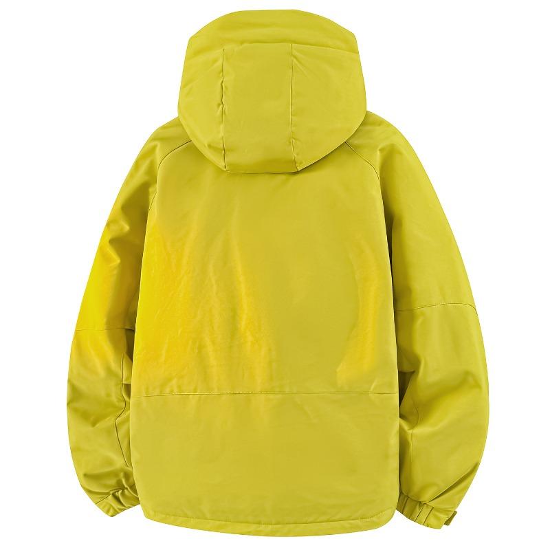 % Down New National Standard White Duck Down Jacket Men and Women Winter Loose Pie Overcome Thickened Hooded Jacket Men