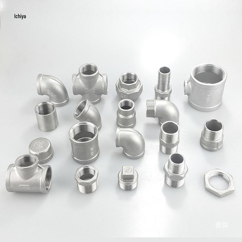 304 Stainless Steel Hex Threaded Hose Barb Connector