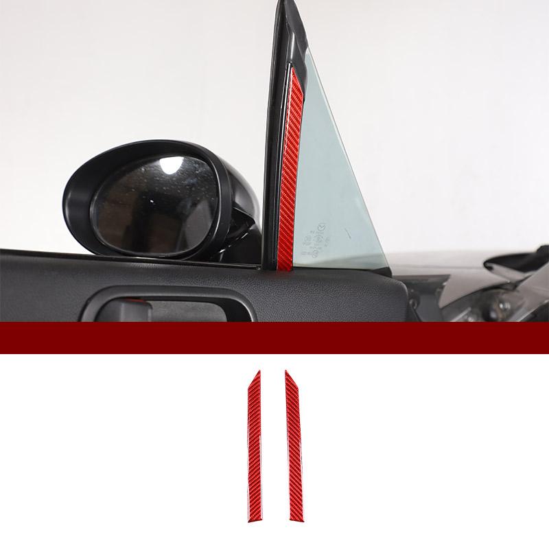 

Для Mazda MX-5 NC 2009-2014 М яке карбонове волокно Декоративні аксесуари для центральної консолі, панелі приладів, керма, підлокітників дверей автомобіля 25