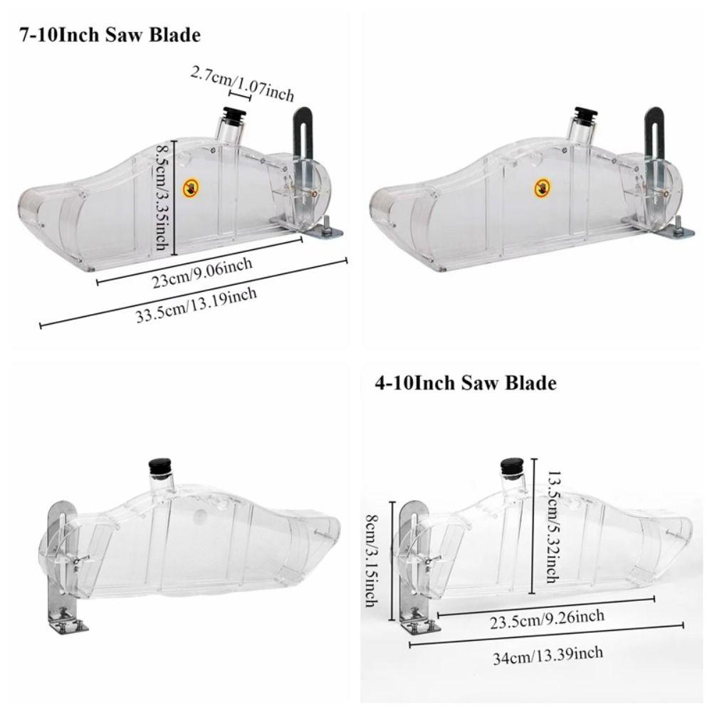Universal Table Saw Protective Cover Anti-Dust Dust Guard  Support for Electric Circular Saw