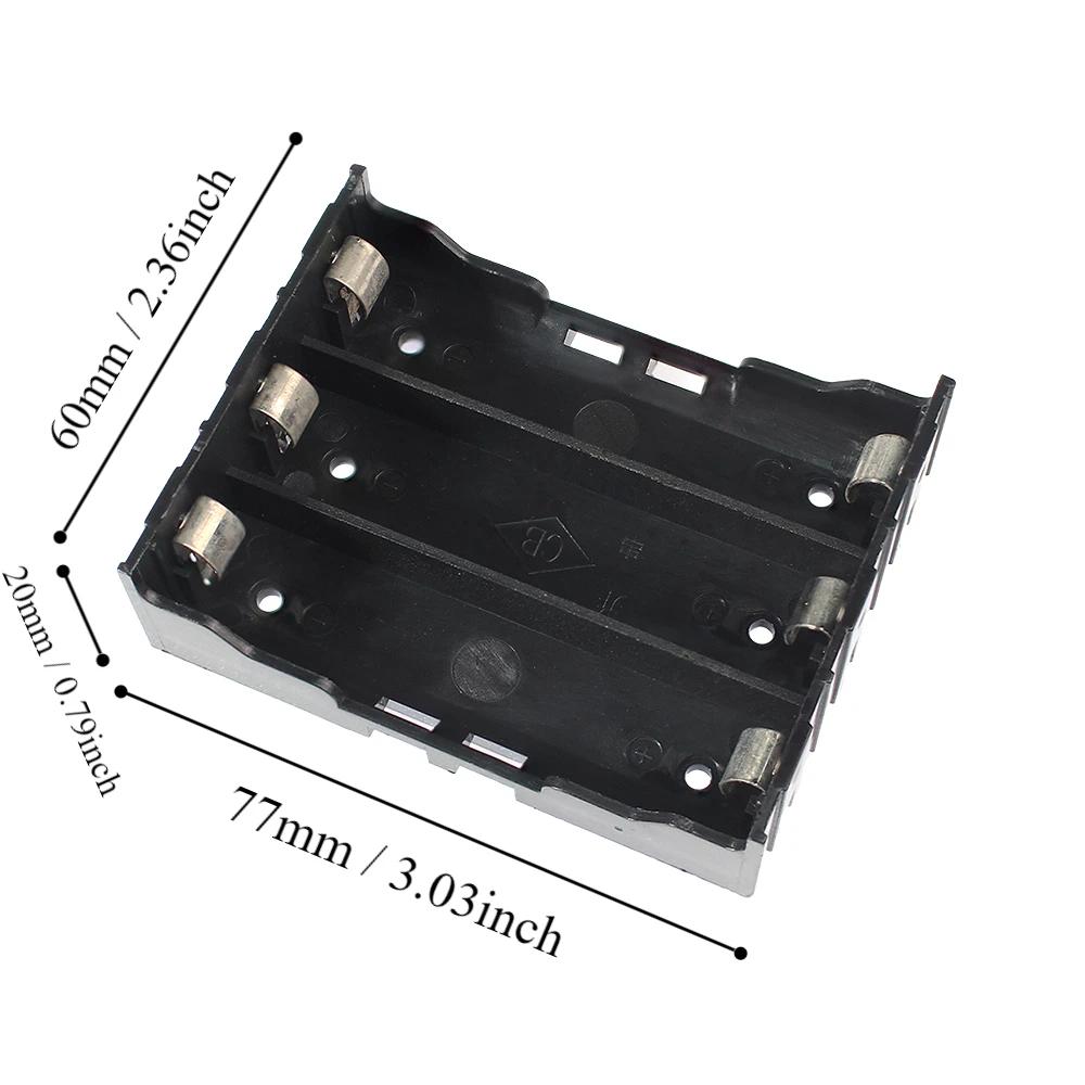 1/2pcs 18650 Battery Holder Box 1/2/3/4 slot DIY Battery Storage Case 1X 2X 3X 4X Batteries Container Hard Pin