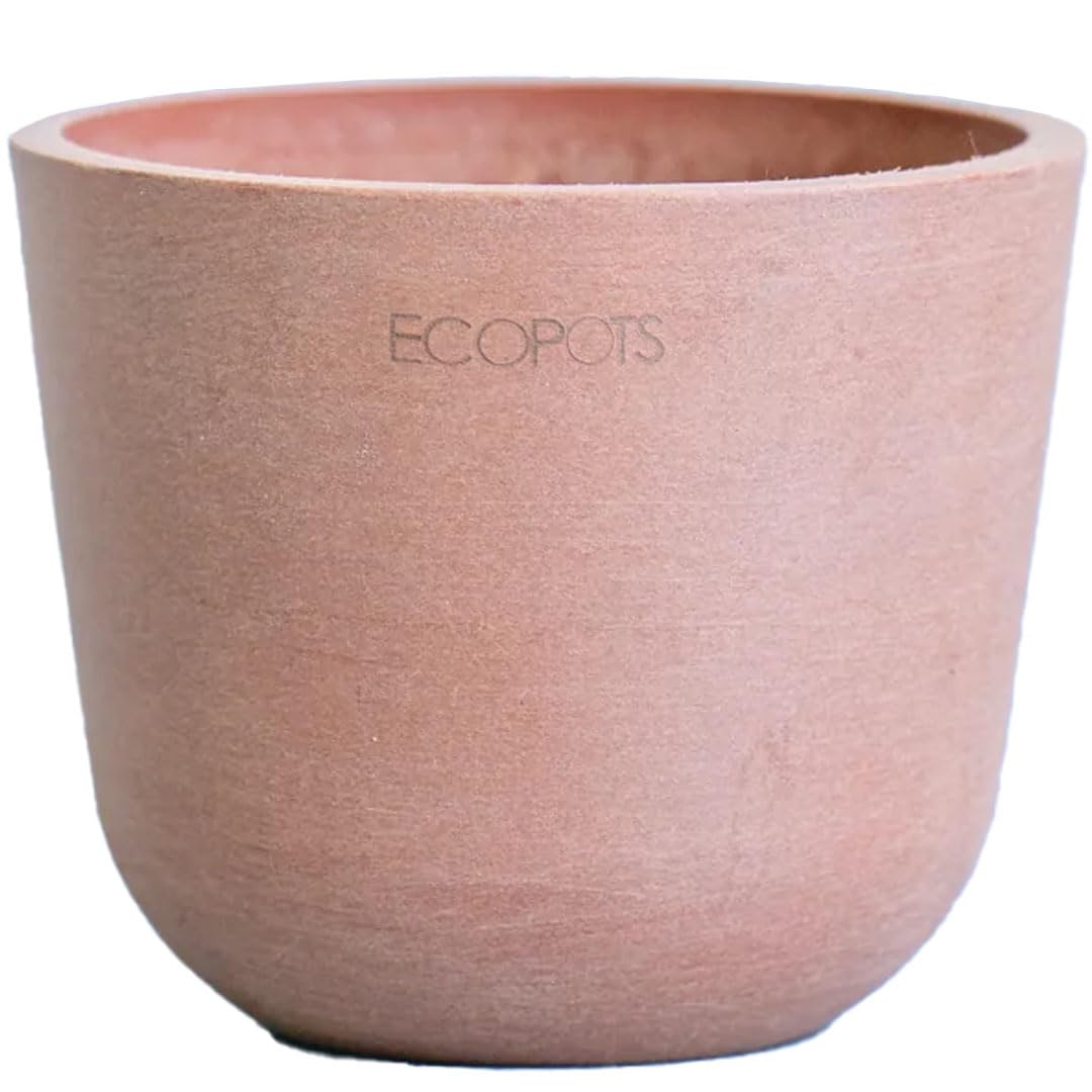 

И РАСТЕНИЯ Крышка горшка Нет. 3 Матовая текстура Стильный интерьер ECOPOTS Oslo (Терракотовый) Размер стола-S коричневый