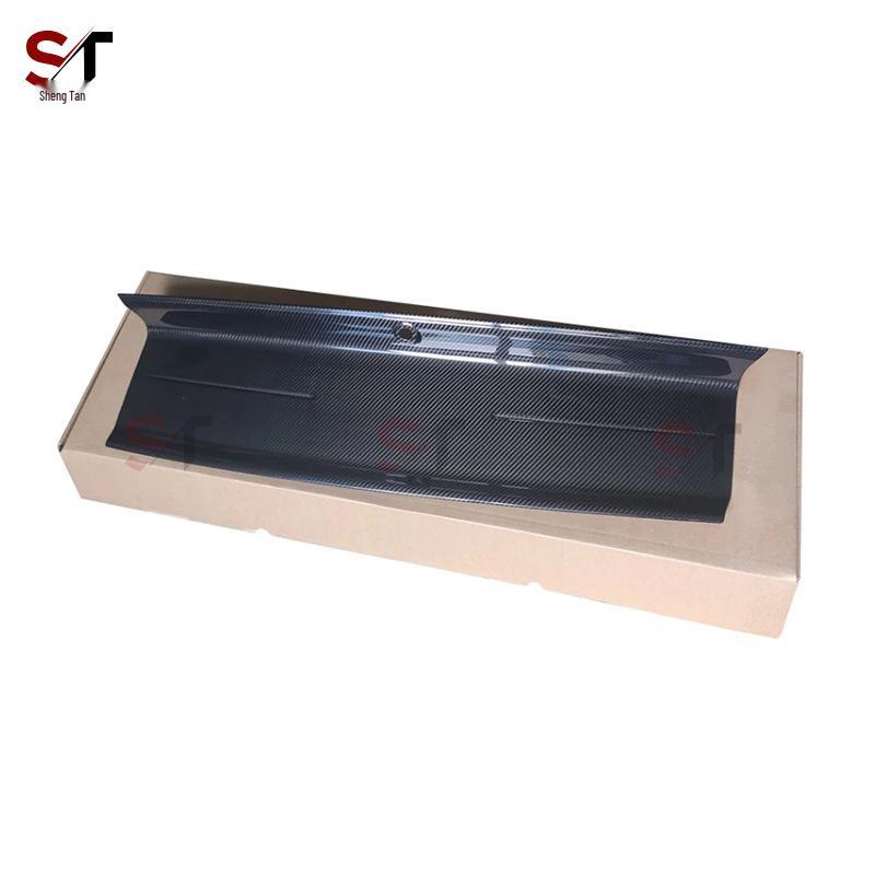 Ford Mustang Dry Carbon Fiber Trunk Lid Rear Cover Decorative Panel Sticker