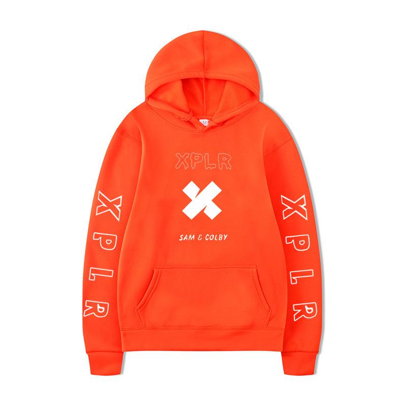 Autumn Winter Sam and Colby Printed Men's Hoodie Brand Hoody Clothes Vintage Fashion Casual Unisex Long Sleeve Pullovers