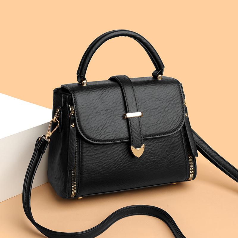 Fashionable Women's Shoulder Bag, High-quality UP Leather Crossbody Bag, Simple Shoulder Bag, Casual Handbag Suitable for Daily Use and Shopping