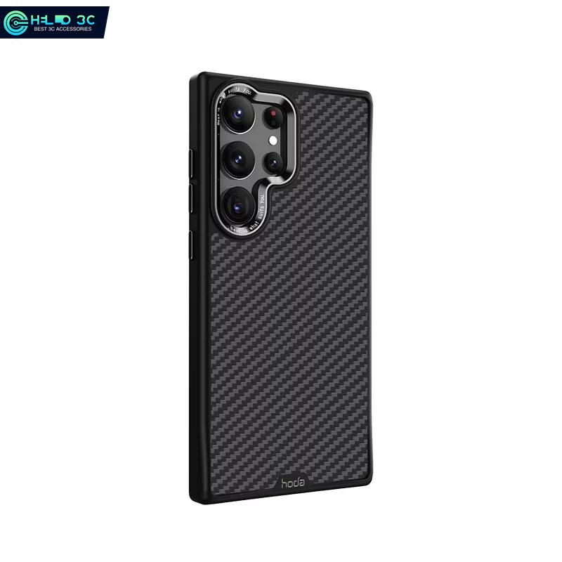 

Hoda Military Grade Shockproof Natural Walnut Wood for Samsung Galaxy S25 ultra case drop resistant Kevlar Fiber - S25 Ultra