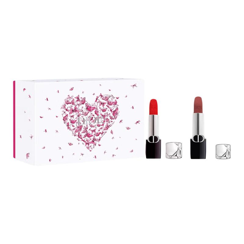 DIOR Lipstick Two-piece set: Velvet lipstick #999 + Velvet lipstick #720 синий